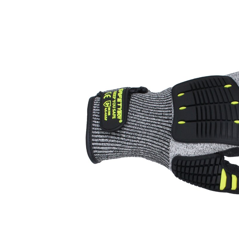 YL1101 Nitrile Gloves - Textured Full General Purpose Level 5 High Impact