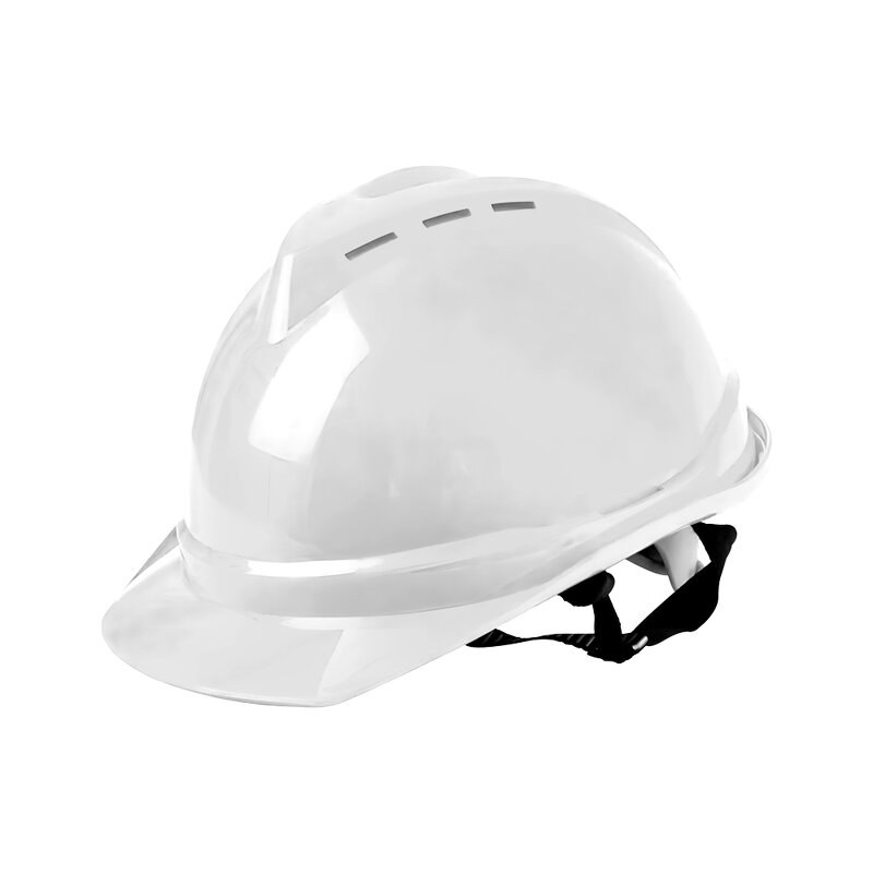 YL-1538 Safety Helmet - Adjustable Breathable V-shaped Visor PE Material