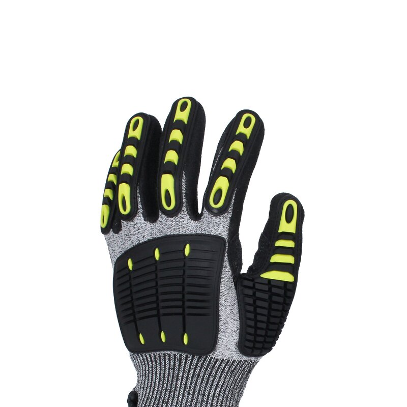 YL1101 Nitrile Gloves - Textured Full General Purpose Level 5 High Impact