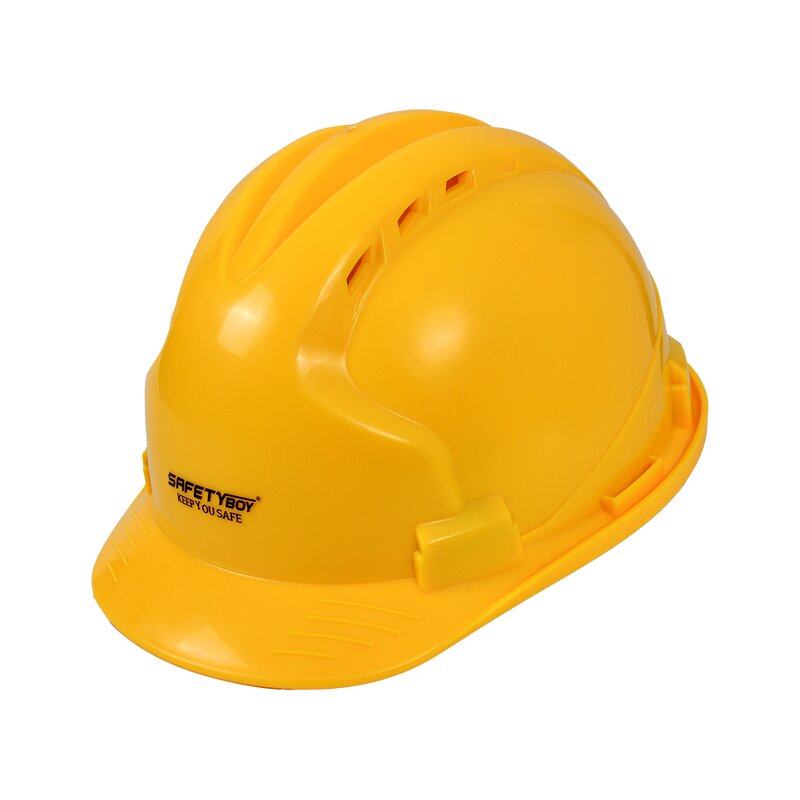 Y Type Safety Helmet - Heavy-Duty Impact-Resistant Non-Slotted YL1524