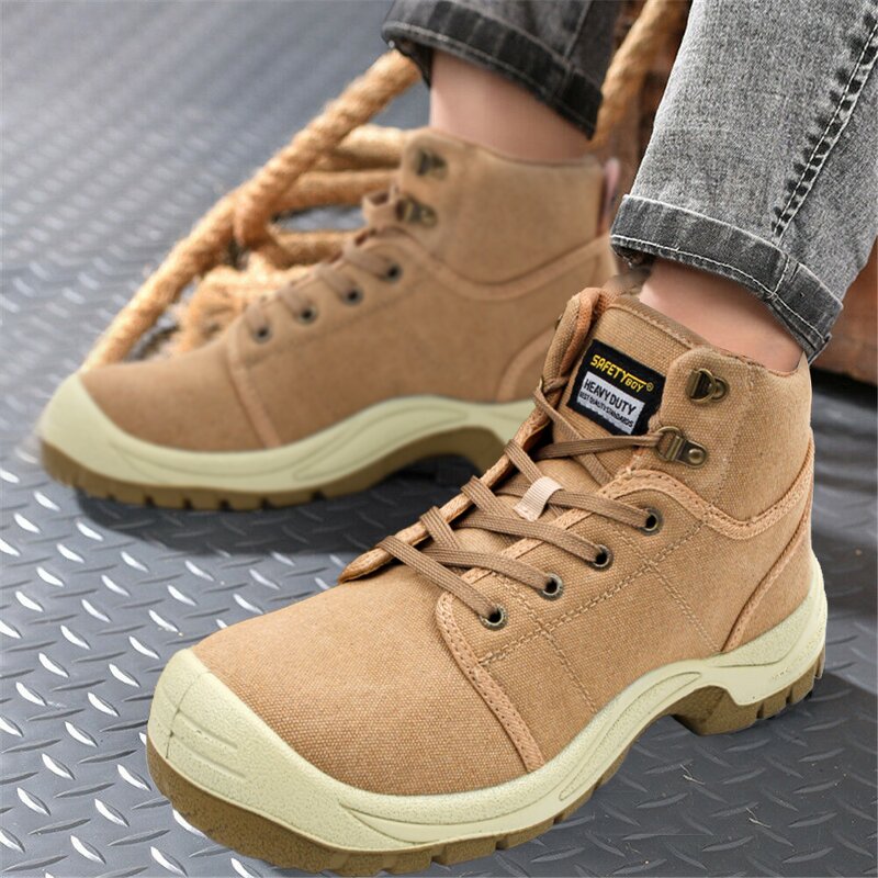 Men's Safety Shoes - Custom Recycled Breathable Winter Chaussure De Securite