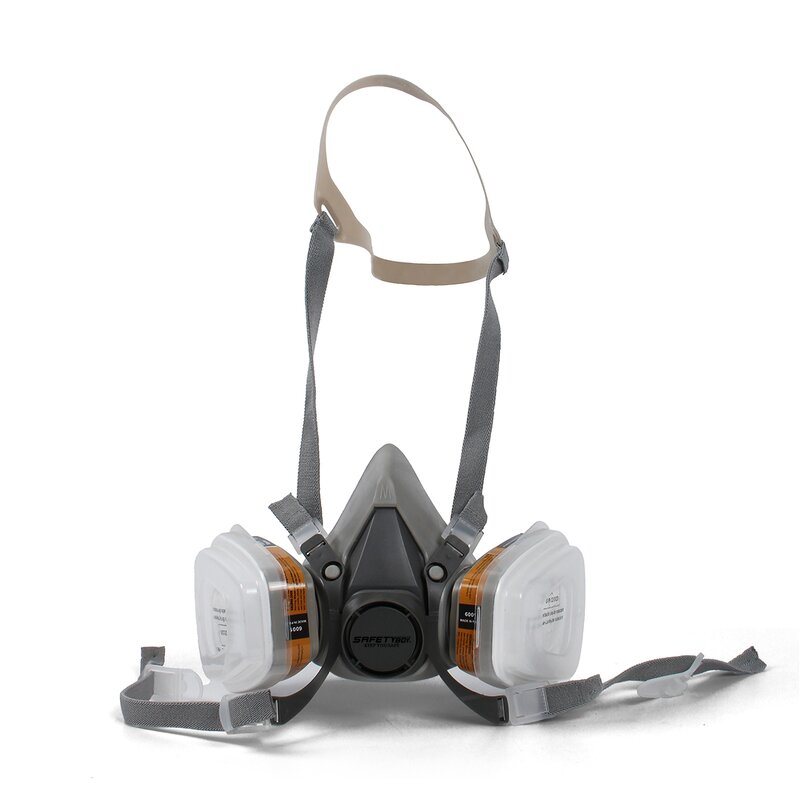 YL1620 Safety Face Mask - Anti-Scratch Clear Visor OEM Filter for Gases