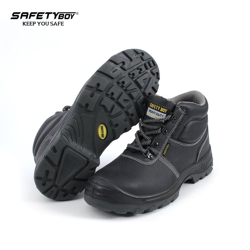 Men's Safety Shoes - Waterproof Anti-slip Anti-smash Anti-puncture Labor Boot