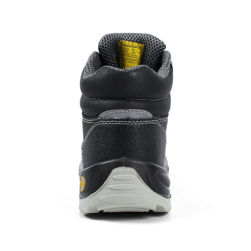 S3 Men's Work Shoes - Cowhide Suede Upper Steel Toe Iron Insole Acid Alkali