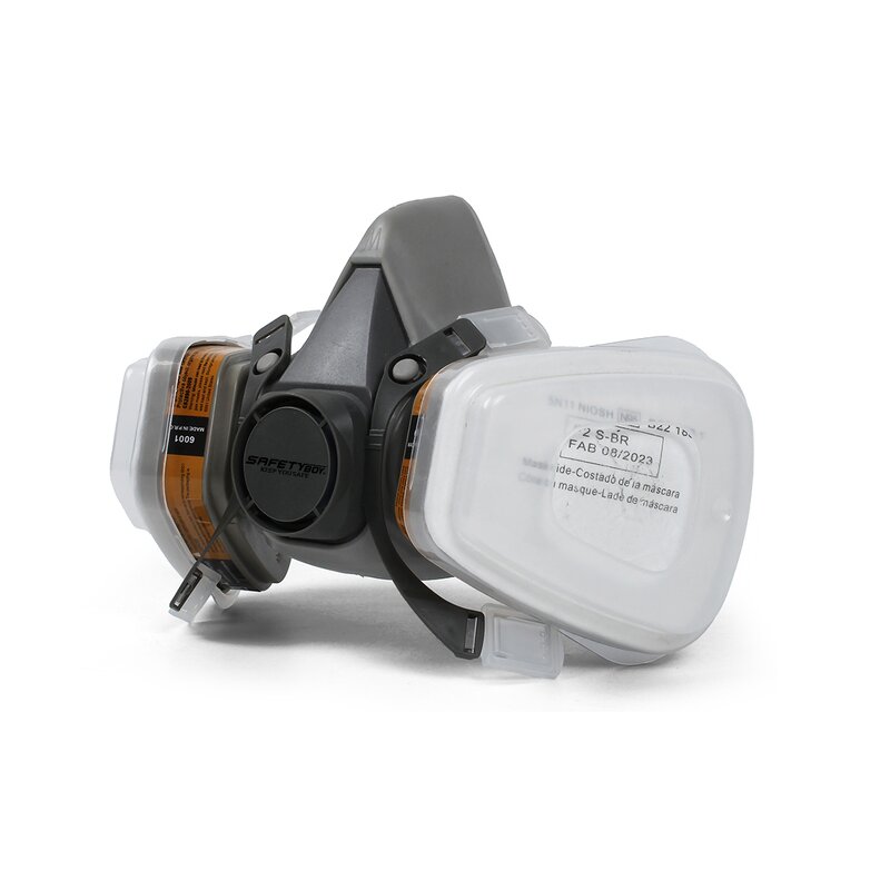 YL1620 Safety Face Mask - Anti-Scratch Clear Visor OEM Filter for Gases