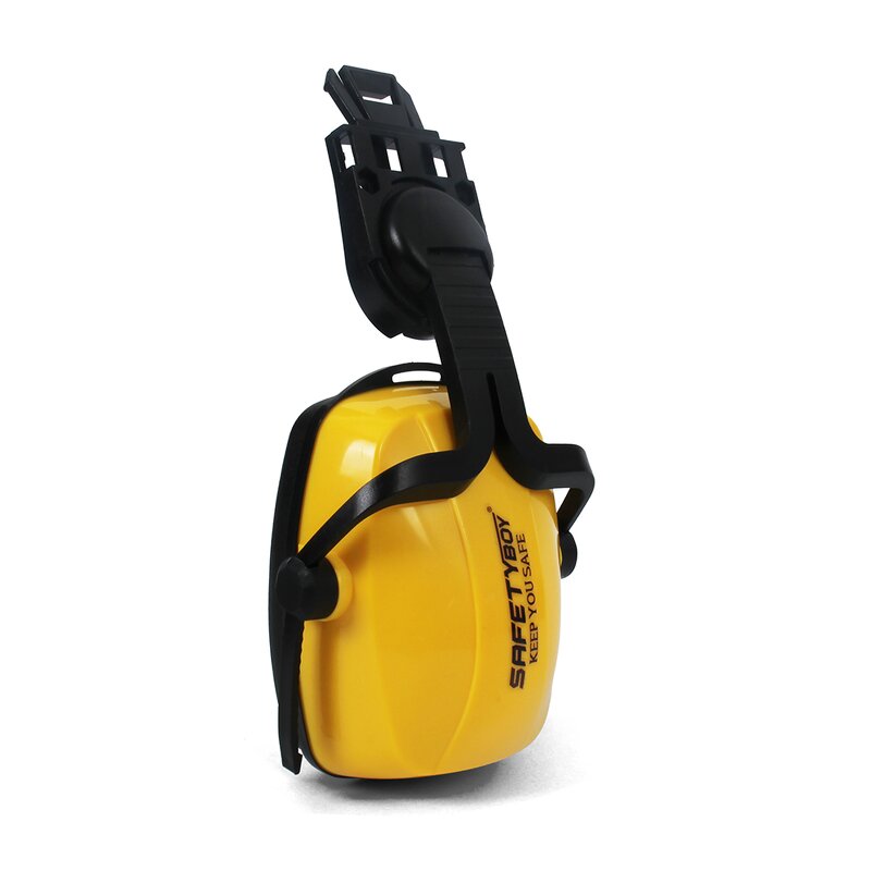 YL-1672 Safety Earmuffs - Yellow ABS Foldable Intrinsically Safe