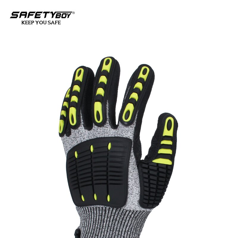 YL1101 Safety Gloves - Nitrile-coated Durable Cut Resistant in Africa