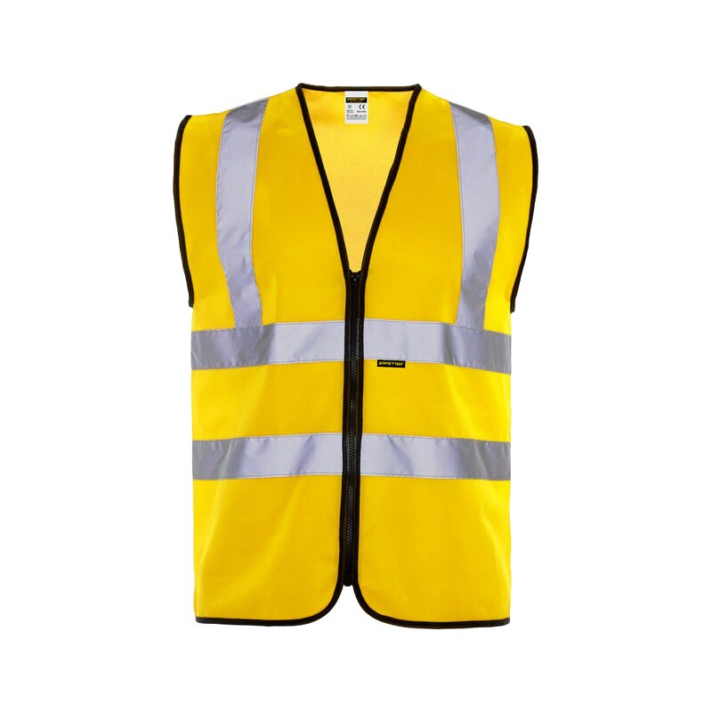ANSI Class 2 Safety Vest - LED Flash Breathable Mesh Multi-Colored