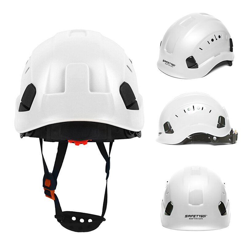 YL1525 Safety Helmet - Breathable ABS Outdoor Industrial Adjustable