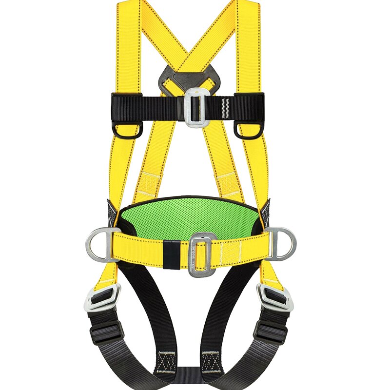 YL-1372 Full Body Safety Harness - Steel/Metal 300kg Capacity 2 D-Rings
