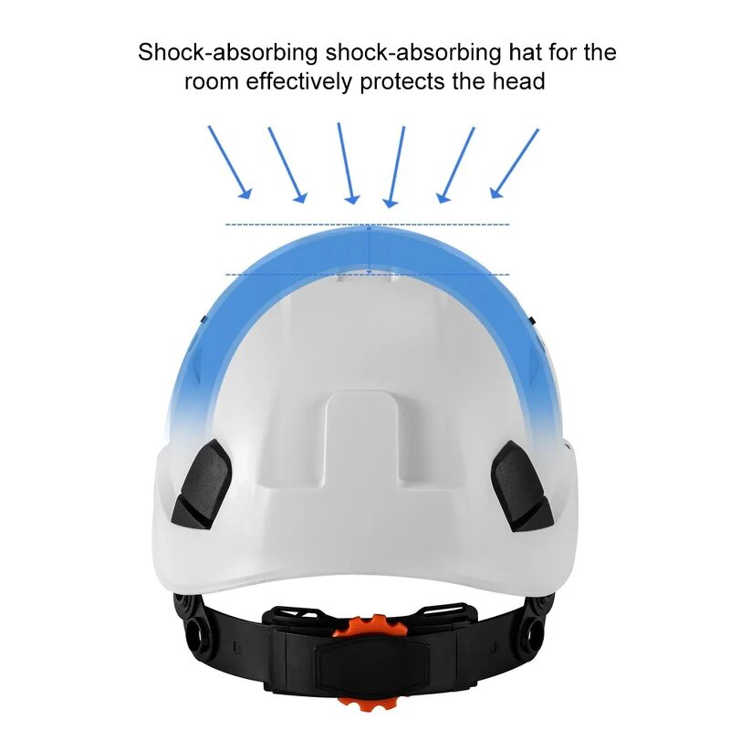 YL1525 Safety Helmet - Breathable ABS Outdoor Industrial Adjustable
