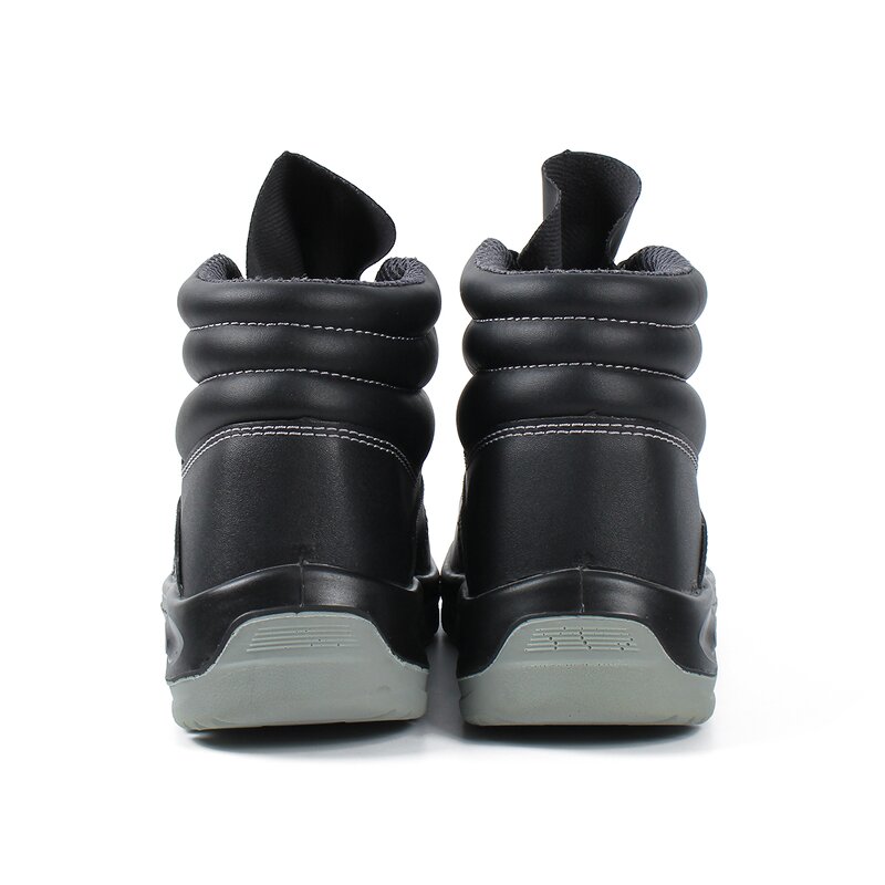 Steel Toe Safety Boots - Breathable Mesh Lining PU Upper Rubber Outsole