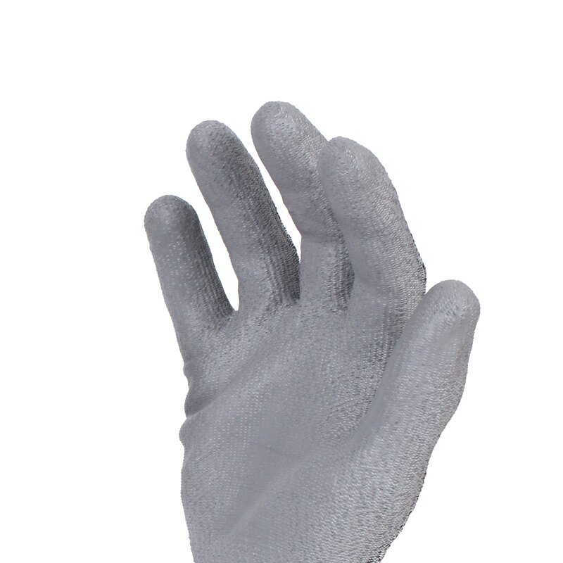 YL1104 Safety Gloves - Cut Resistant Breathable Kevlar PU Coated Textured