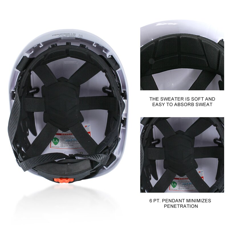 YL-1525 Safety Helmet - Adjustable with Visor Logo Customized Multi-color