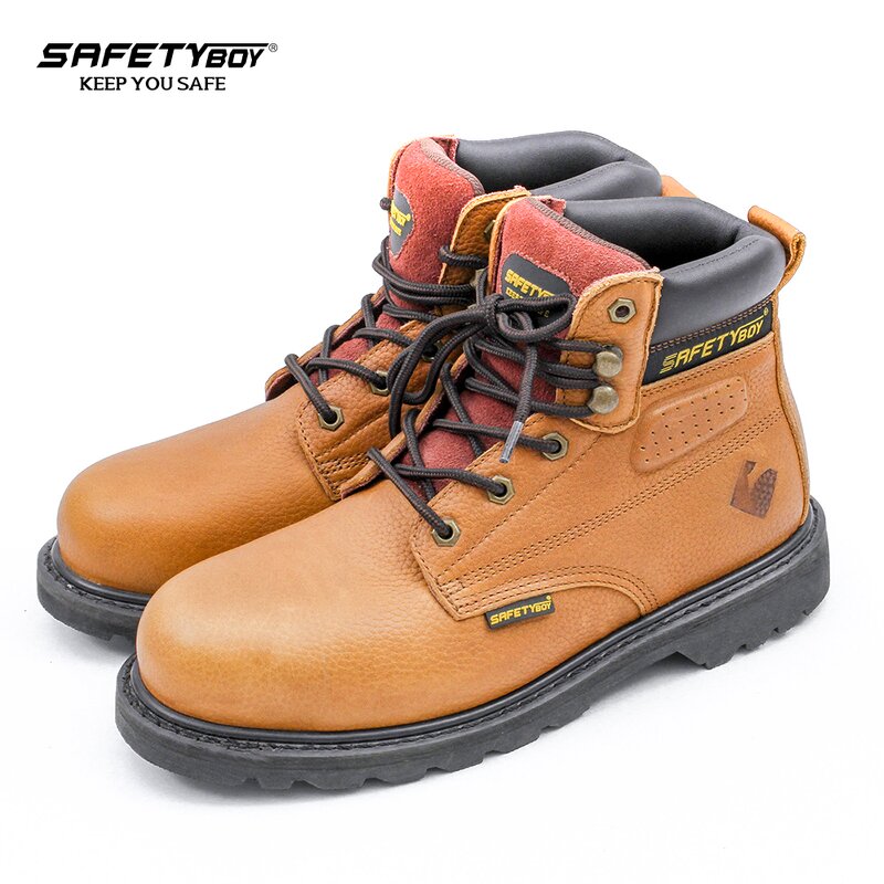 Industrial Safety Work Boots - Oil Resistant S3 Anti-static Waterproof Steel Toe