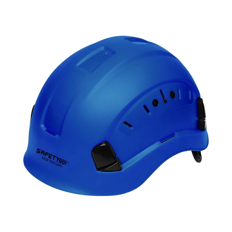 Circle Type Safety Helmet - Non-Slotted Construction Heavy-Duty ABS
