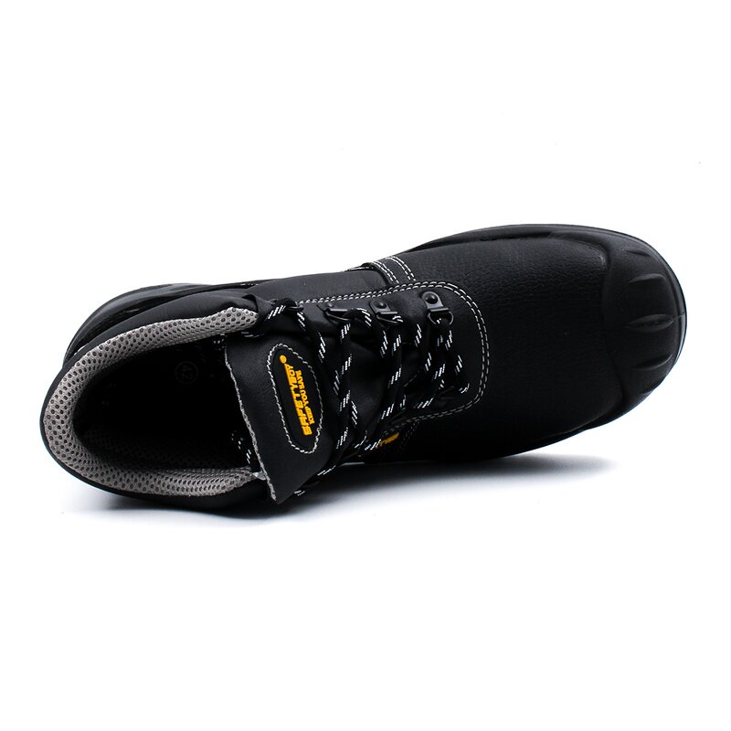 Men's Steel Toe Safety Boots - High Leather Outdoor Hiking Shoes