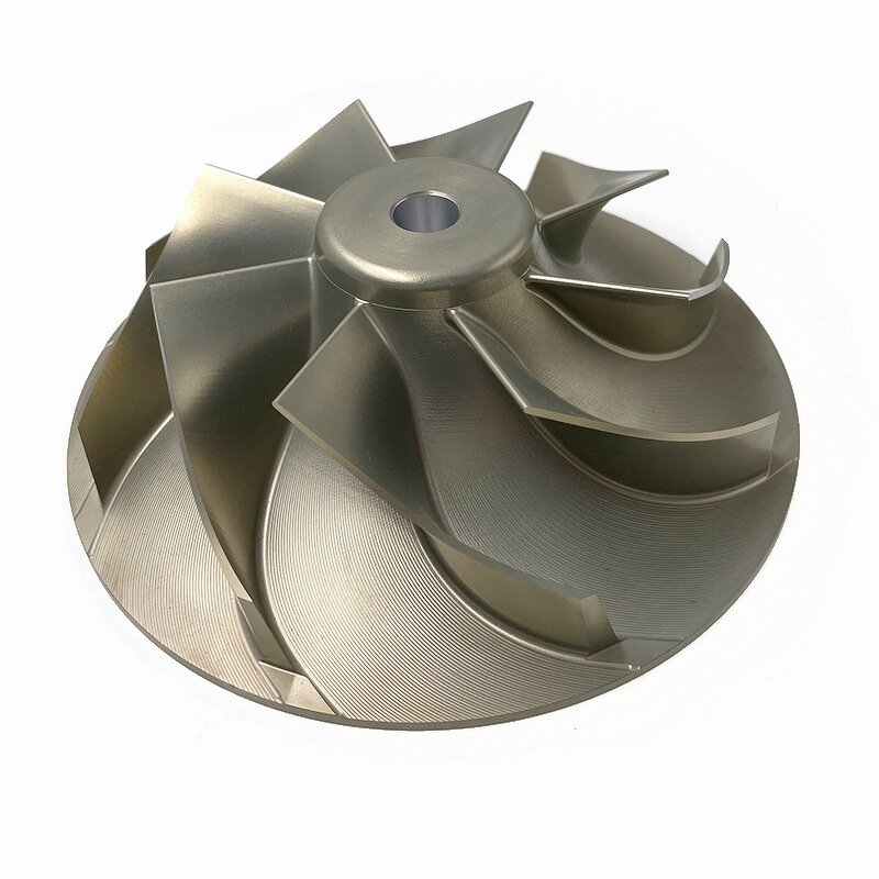 Propeller Impellers Processing - Precision CNC Aluminum Aerospace Five-axis