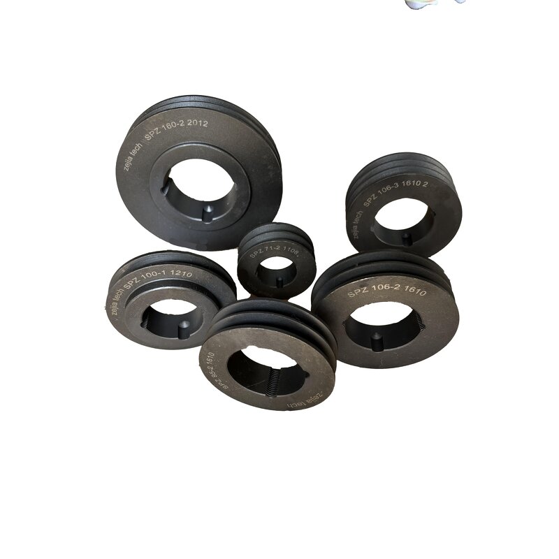 V Belt Pulleys Manufacturer - SPC Cast Iron Taper Bushing Sheave for Motor