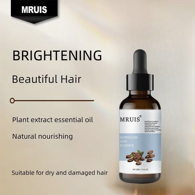 Hair Oil - MRUIS 30ml Moroccan Organic Keratin Infused Smoothness