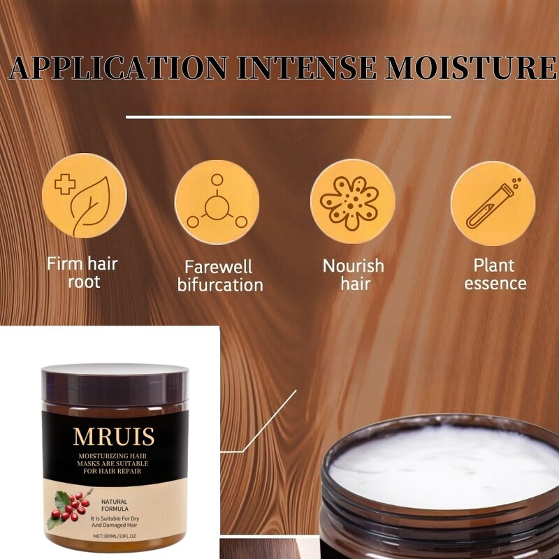 Hair Mask - 120ml Batana Oil Deep Repairing Sulfate-Free Moisturizing