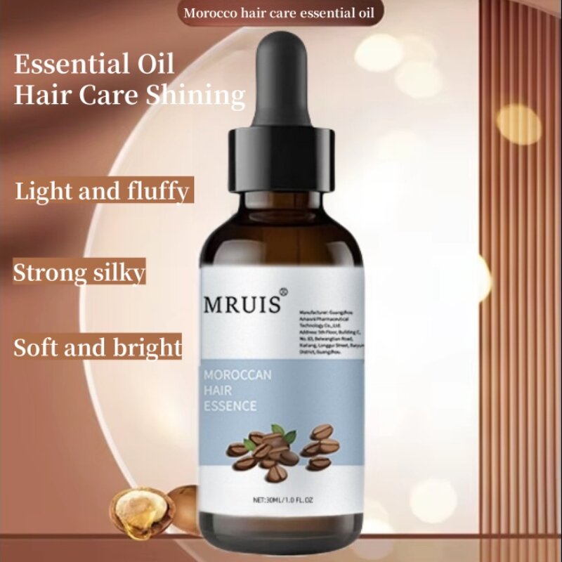 Hair Oil - MRUIS 30ml Moroccan Organic Keratin Infused Smoothness