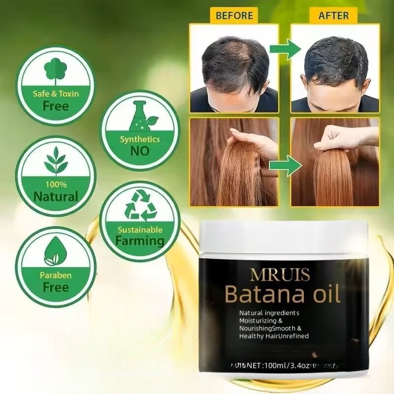 Hair Cream - 500g Shea Butter Moisture Amino Deep Repair for Dry