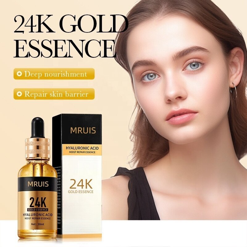 24K Gold Essence - Hyaluronic Acid Moisturizing Soft Wholesale