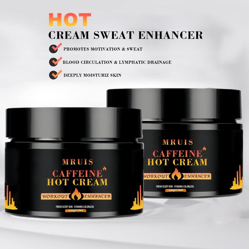 Caffeine Slimming Cream - Hot Sweat Anti-Cellulite Fat Burner Workout