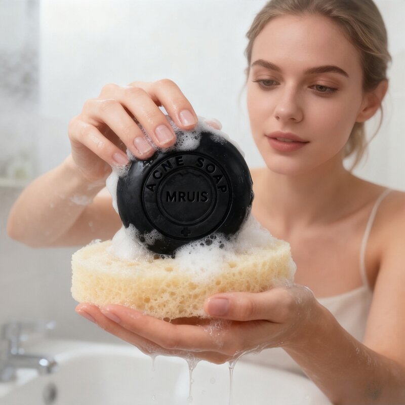 Salicylic Acid Soap Bar - 100g Deep Cleansing Anti-Acne Whitening