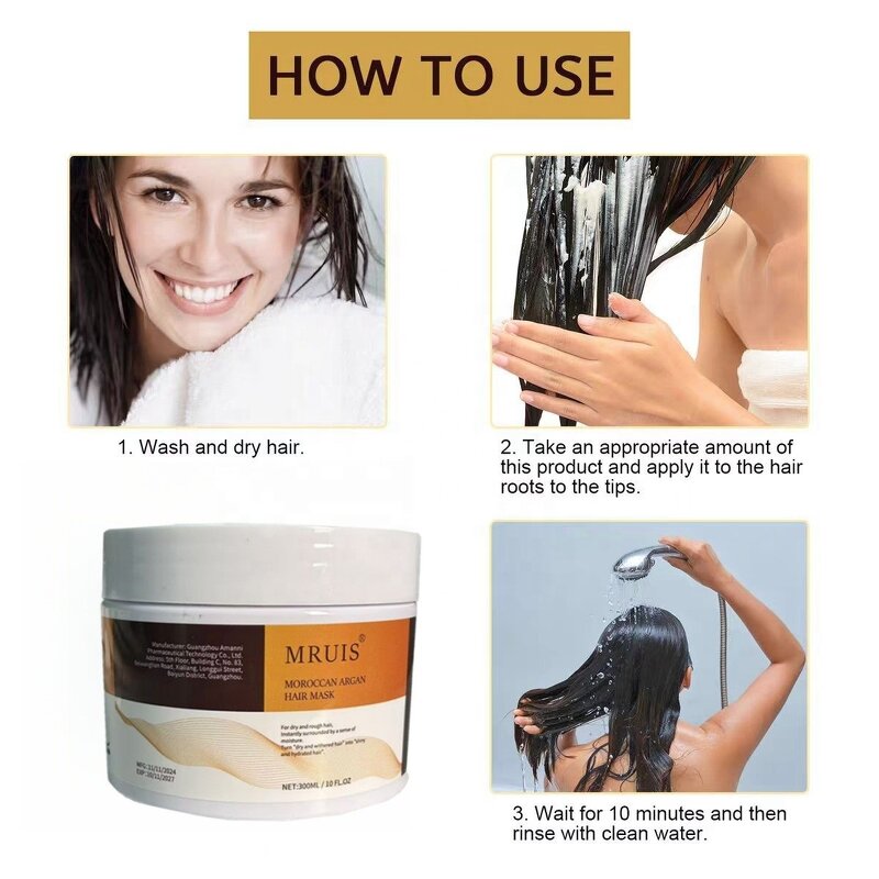 Hair Conditioner - Moroccan Care Oil Gel Moisturizing & Nourishing