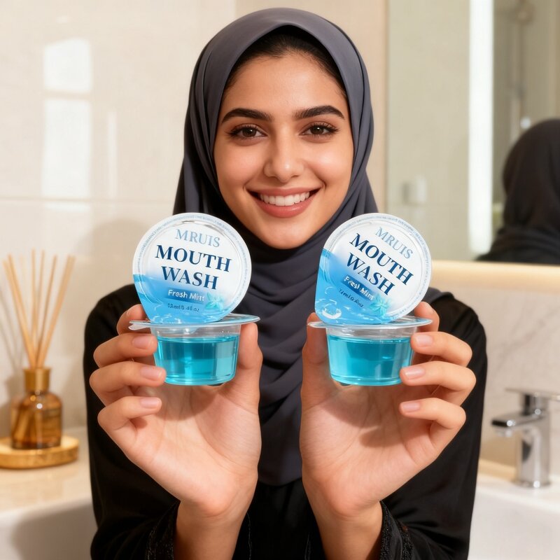 Mouthwash - Sugar Free Cooling Gentle Formula Pocket Pack Daily Clean