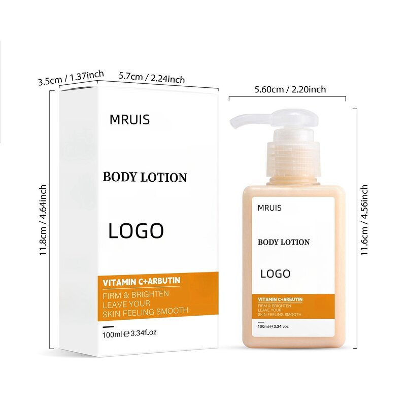 Body Lotion - MRUIS Turmeric Back Acne Whitening Brightening Mild