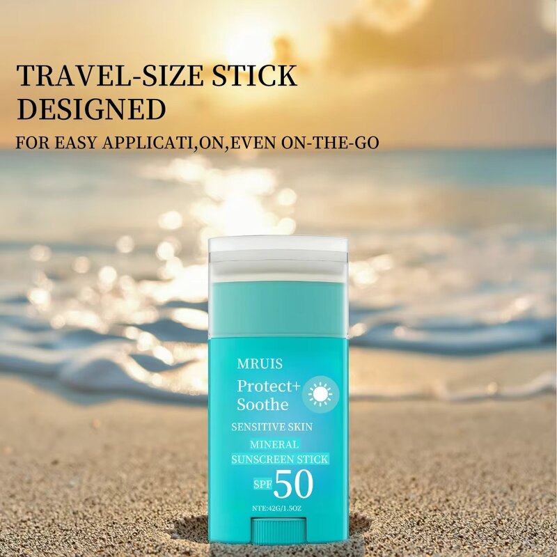 Sunscreen Stick - Organic SPF 50 Moisturizing UV Protection for Sensitive