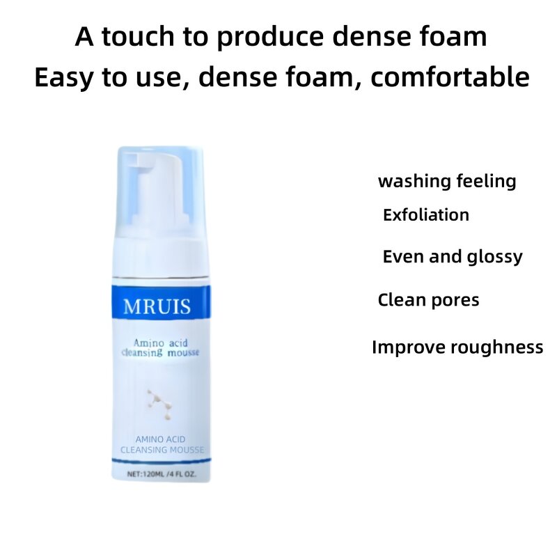 Anti Acne Cleanser - Salicylic Acid Foaming Face Wash Deep Cleansing Mousse