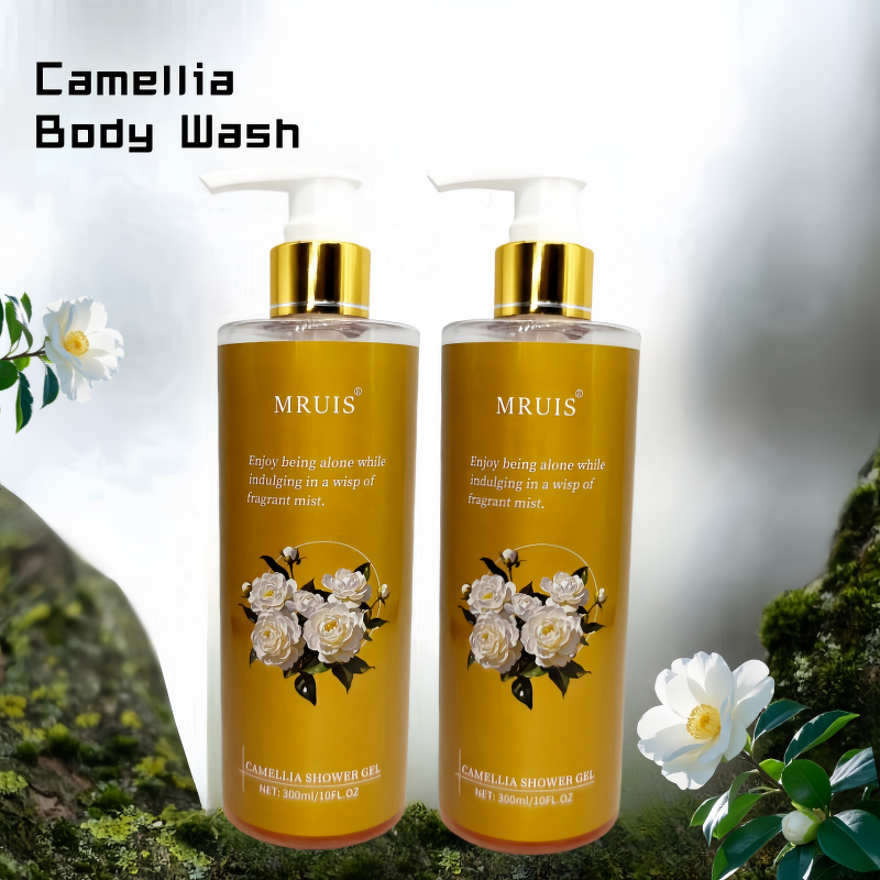 Body Wash - MRUIS Camellia Nourishing Herbal Whitening Shower Gel
