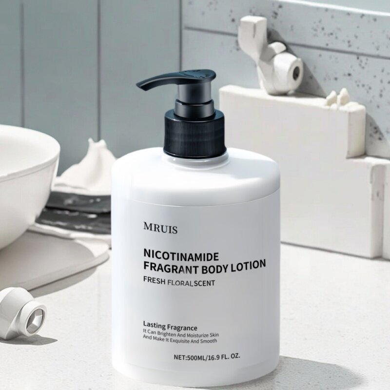 Body Lotion - 500ml Nicotinamide Moisturizing Whitening Woody Floral
