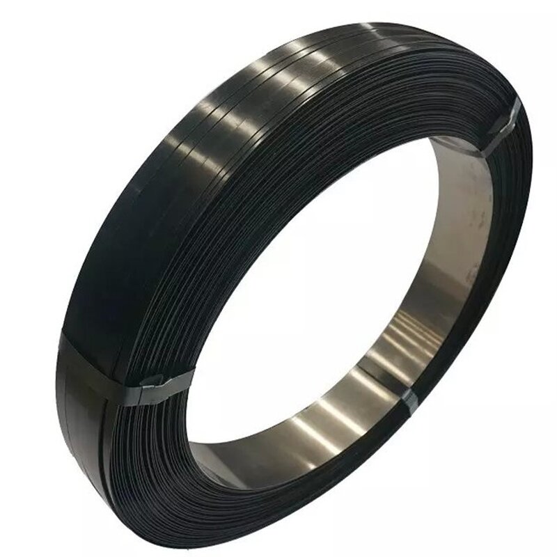 Metal Steel Strap Band - 0.5*19mm 0.7*32mm Q195 Q235 Black