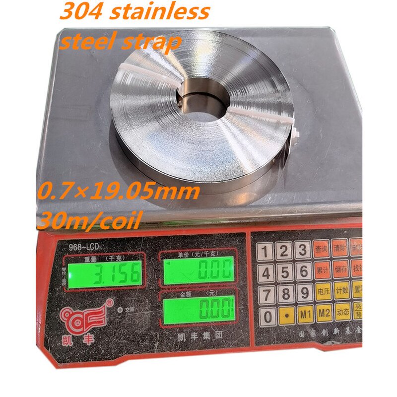 Stainless Steel Strap - Prime Quality Ss201 Aisi304 0.6mm Banding Solid