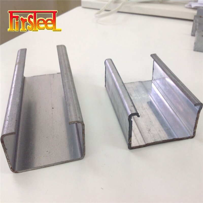 Steel Channels Manufacturer - Astm A36 Ss400 S275jr Galvanized 40*40mm C Shaped