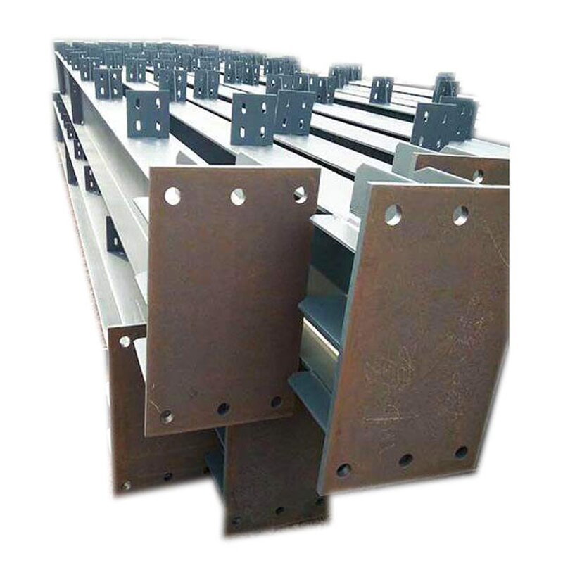 Prefabricated Steel Structure - Timber Beam Metal Frame House