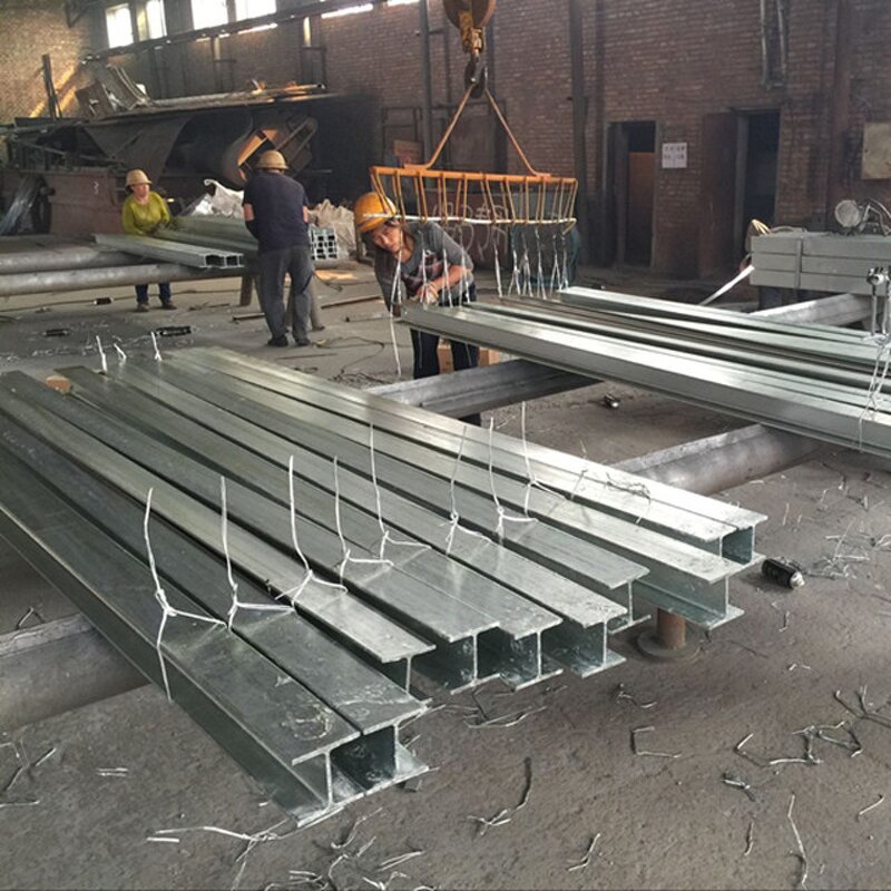 H-beam Galvanized Steel Beam - St37 Ss400 Manufacturer