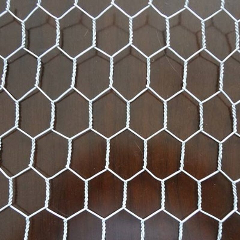 Wire Mesh Manufacturer - 1/2" Sae1008 Galvanized Hexagonal 3/4"