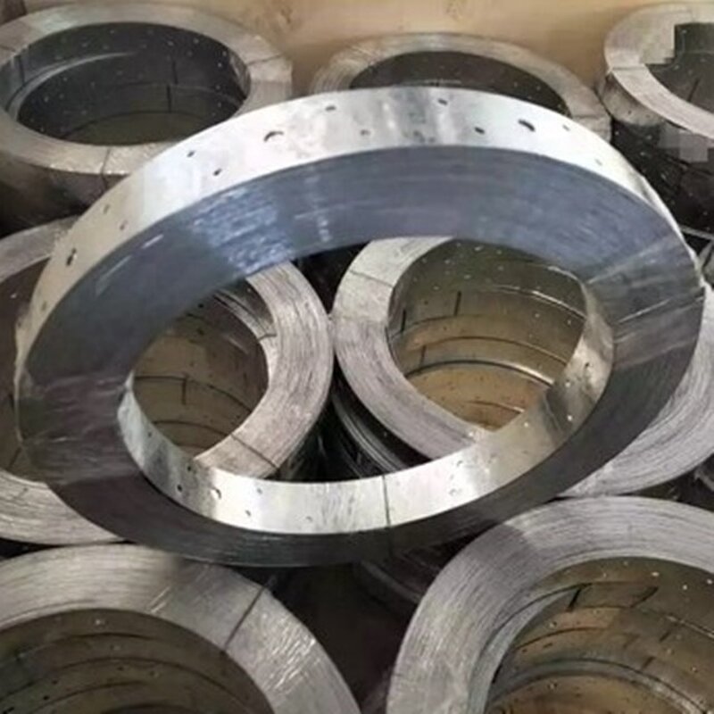 Galvanized Steel Strap Seals - Q195 Grade Clip Belt Buckles