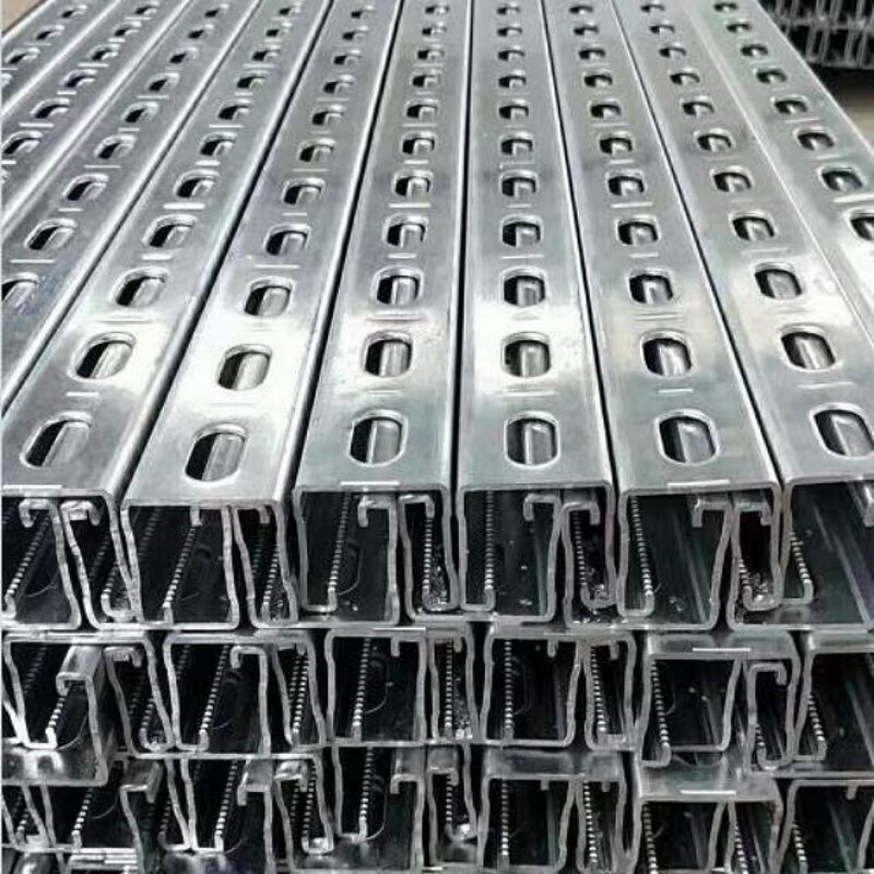 Galvanised Channel - 41*41mm 41*21mm U C Purlin Unistrut 60*40mm for Solar