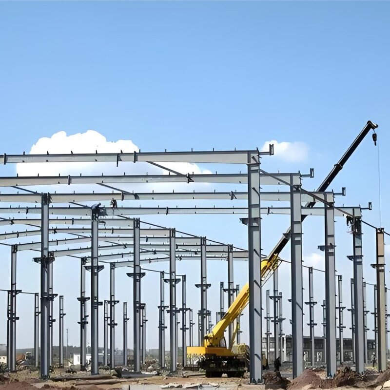 Prefabricated Steel Garage - Customized 20 X 32 Light Type ASTM Commercial