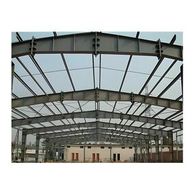 Steel Shed Building - Iron I Beam Arch High Snow Load Heavy Structure