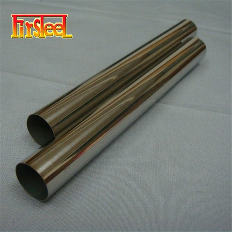 Stainless Steel Pipe - 304 316l Double Pipe 1.5 2.5 Inch Hairline Finish
