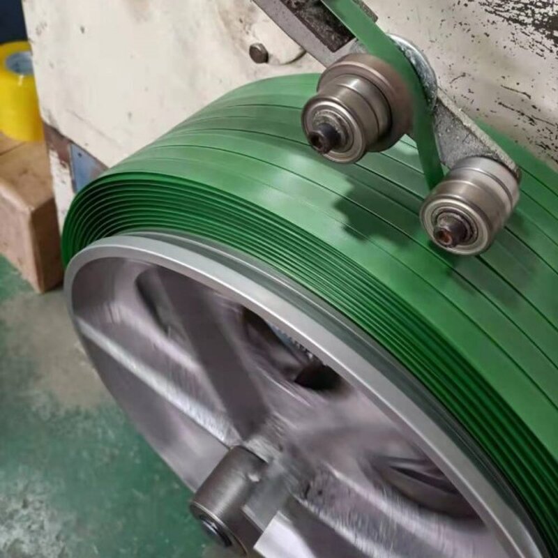 PET Polyester Strap - 3/4 Inch Hot Melt Production Plastic Band