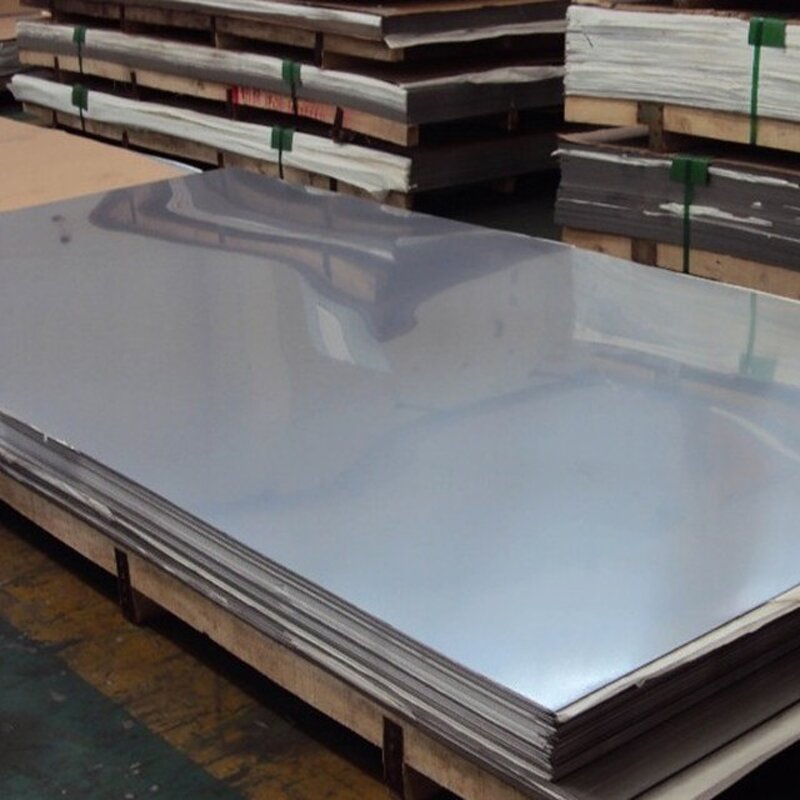 Stainless Steel Plate - 2B Finish 316L Gold Plated 1.25mm Bending Cutting